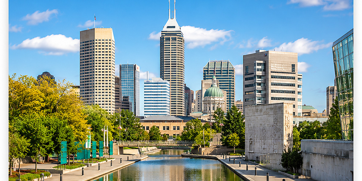 Indiana web design service area